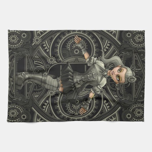 Serviette de thé en vapeur (Horizontal)