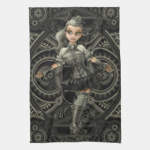 Serviette de thé en vapeur (Vertical)