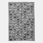 Serviette de thé enrouée de Malamute de serviette (Vertical)