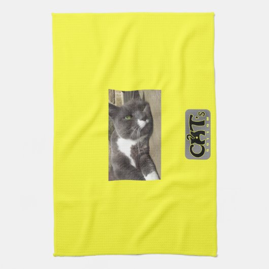 Serviette de thé faite sur commande de photo (Vertical)