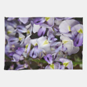 Serviette de thé florale de cuisine de jolie fleur (Horizontal)