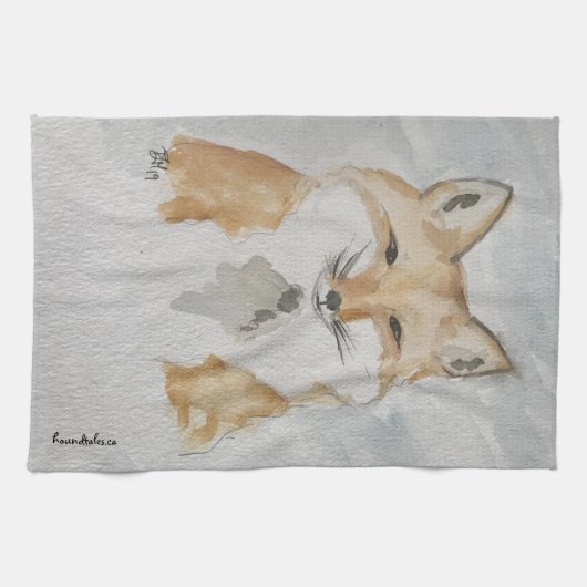 Serviette de thé Fox (Horizontal)
