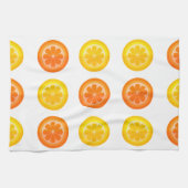 Serviette de thé frais Citrus (Horizontal)