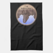 Serviette de thé Gastown Art Souvenir de Vancouver (Vertical)