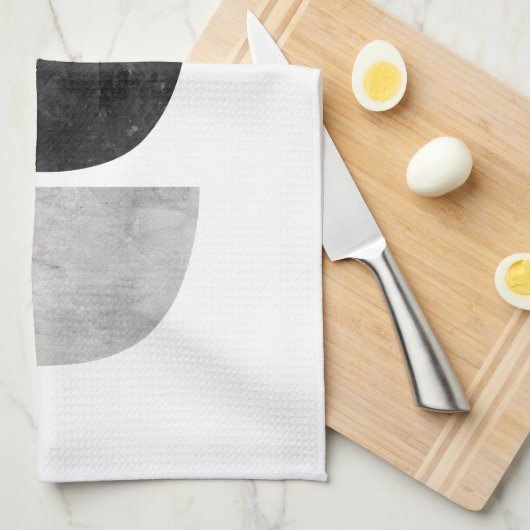 Serviette de thé géométrique de conception (Quart Plié)