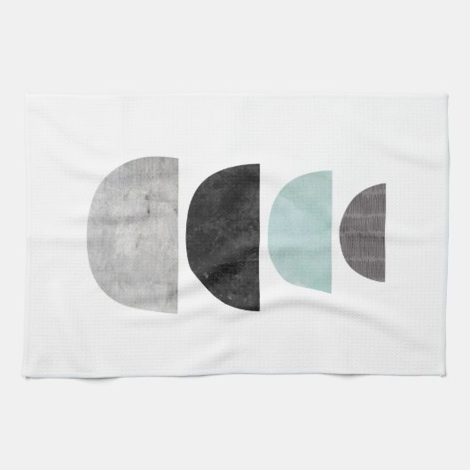 Serviette de thé géométrique de conception (Horizontal)