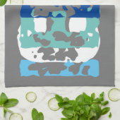 Serviette de thé Islande (Plié)