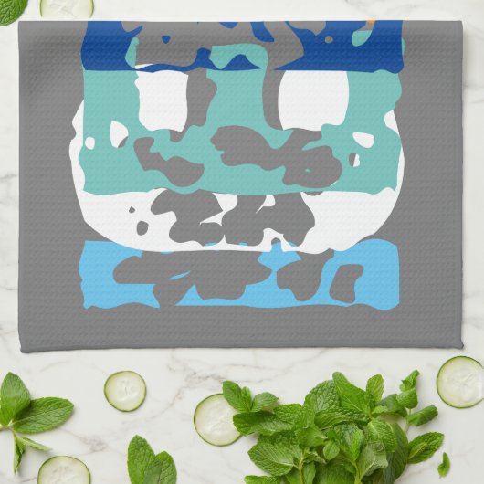 Serviette de thé Islande (Plié)