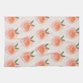 Serviette de thé juste de pêche (Horizontal)