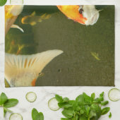 Serviette de thé Koi Carp (Plié)