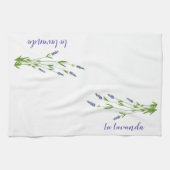 Serviette de thé La Lavanda (Lavender) (Horizontal)