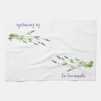 Serviette de thé La Lavanda (Lavender)
