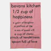 serviette   de thé la vie (Vertical)