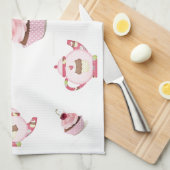 Serviette de thé - Le temps du thé (Quart Plié)