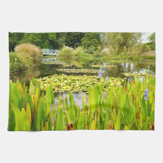 Serviette de thé Lily Pond (Horizontal)