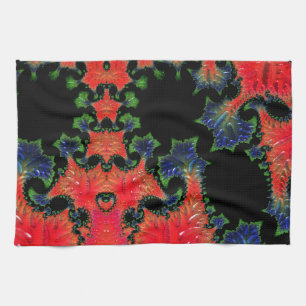 Serviette de thé Mandelbrot Garden