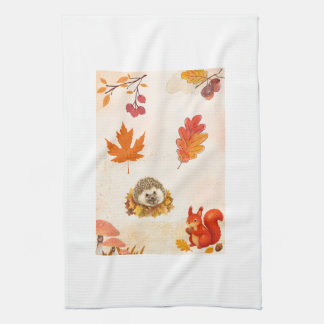 Serviette de thé mignonne pour une cuisine cosy.