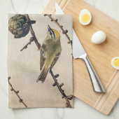 Serviette de thé Nature Notes par Edith Holden (Quart Plié)
