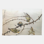 Serviette de thé Nature Notes par Edith Holden (Horizontal)