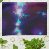 Serviette de thé Night Sky Neon (Plié)