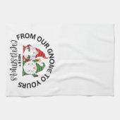 Serviette de thé Noël Gnome (Horizontal)