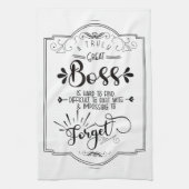 serviette de thé patron (Vertical)