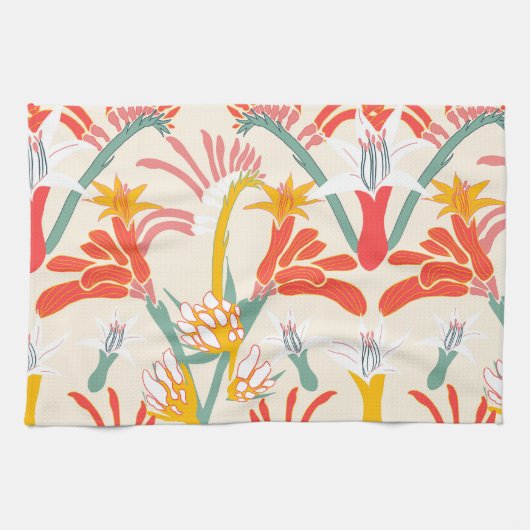 Serviette de thé Patte de kangourou (Horizontal)