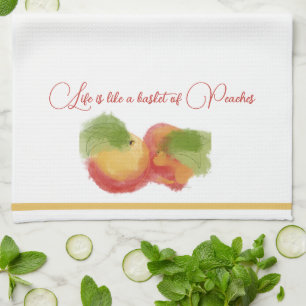 Serviette de thé Peachy Bliss