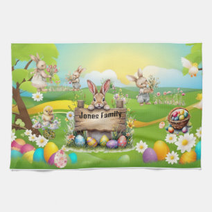 Serviette de thé personnalisée pour pique-nique de