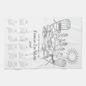 Serviette de thé pour chat parfaitement infusée Ca (Horizontal)