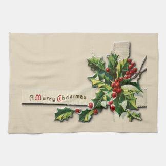 Serviette de thé pour Noël