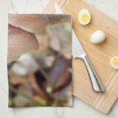 Serviette de thé pour trompeur d'améthyste (Quart Plié)