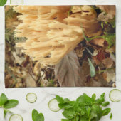 Serviette de thé Ramaria stricta Fungi (Plié)