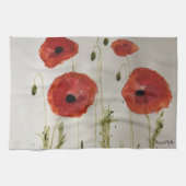 Serviette de thé Red Poppies (Horizontal)