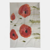 Serviette de thé Red Poppies (Vertical)