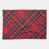Serviette de thé royale de tartan Stuart (Horizontal)