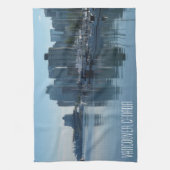 Serviette de thé souvenir personnalisée Vancouver (Vertical)