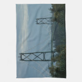 Serviette de thé souvenir personnalisée Vancouver (Vertical)