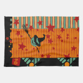 Serviette de thé Starry Ride avec Jack vert (Horizontal)