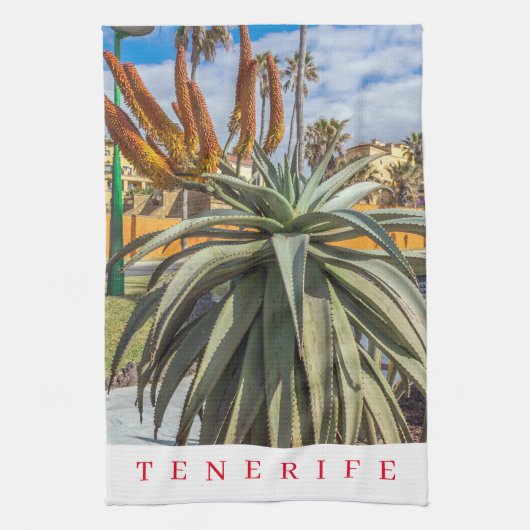 Serviette de thé Tenerife Aloe Vera (Vertical)