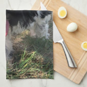 Serviette de thé tibétaine de Terrier (Quart Plié)