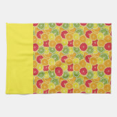 Serviette de thé - Tranches de fruits d'agrumes (Horizontal)