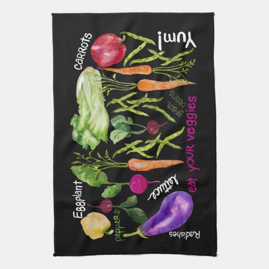 Serviette de thé végétal (Vertical)