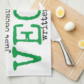 Serviette de thé végétal onéreuse (Quart Plié)