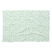 Serviette de thé vert Bug