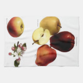 Serviette de thé vintage pomme (Horizontal)