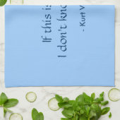 Serviette de thé - Vonnegut ceci est gentil (Plié)