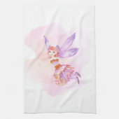 Serviette de thé "Watercolor Fairy" (Vertical)