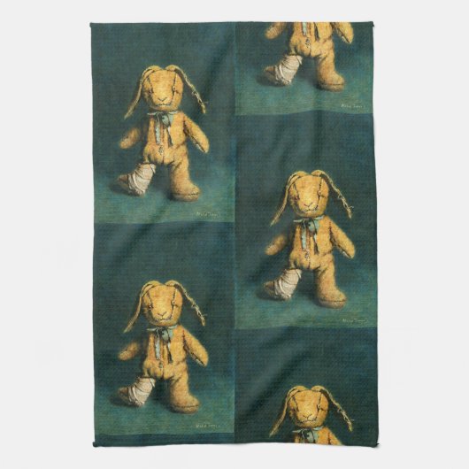 Serviette de thé Zombie Bunny (Vertical)