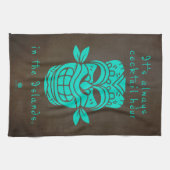 Serviette de Tiki d'heure de cocktail (Horizontal)